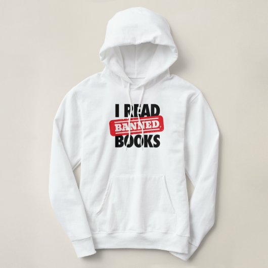 Lies Banned Books Sweatshirt Hoodie (Design vorne)