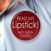 Lies meinen Lipstick! Button