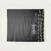 Ließ Liebe funkeln Foto-Standbanner Tapestry Wandteppich (Vorderseite (Horizontal))