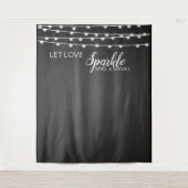 Ließ Liebe funkeln Foto-Standbanner Tapestry Wandteppich (Vorderseite)