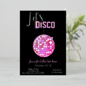 Ließt Disco Bachelorette Folieneinladung (Stehend vorne)