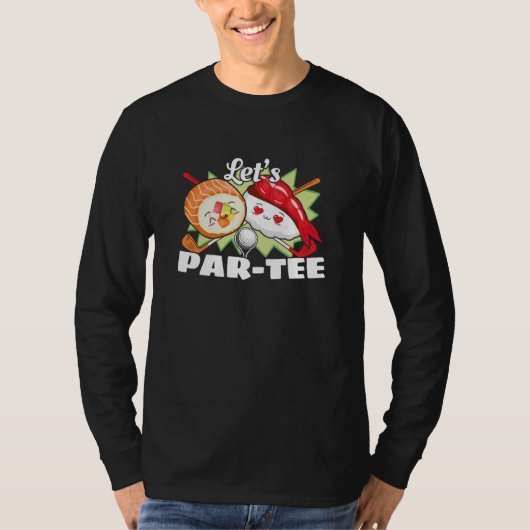 Ließt Par T-Shirt Golf Pun - Golfplatz Party (Vorderseite)