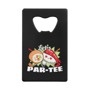 Ließt Par T-Shirt Golf Pun - Golfplatz Party Geldbeutel Flaschenöffner