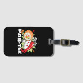 Ließt Par T-Shirt Golf Pun - Golfplatz Party Gepäckanhänger (Vorderseite (Horizontal))