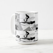 Ließt Scoot Around - Scooter-Rider Kaffeetasse (Vorderseite Links)