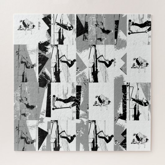 Ließt Scoot Around - Scooter-Rider Puzzle (Horizontal)