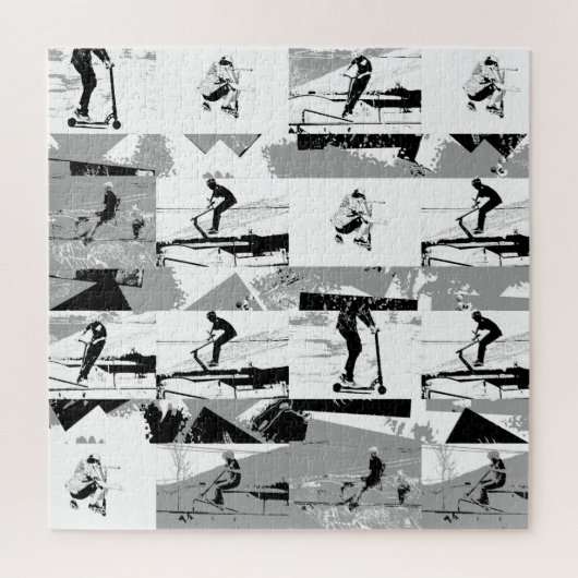 Ließt Scoot Around - Scooter-Rider Puzzle (Vertikal)