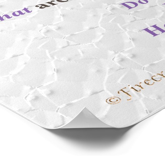 Liest du für ein Poster? Poster (Ecke)