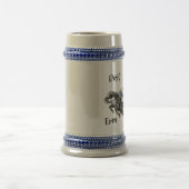 Liest du überhaupt? Stein Bierglas (Mittel)