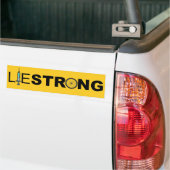 LIESTRONG - Lance Armstrong Autoaufkleber (Auf Lkw)