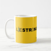 LIESTRONG - Lance Armstrong Kaffeetasse (Links)