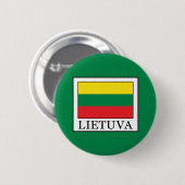 Lietuva Button (Vorne & Hinten)