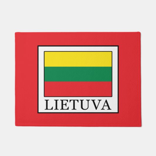Lietuva Fußmatte (Vorderseite)