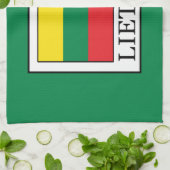 Lietuva Geschirrtuch (Gefaltet)