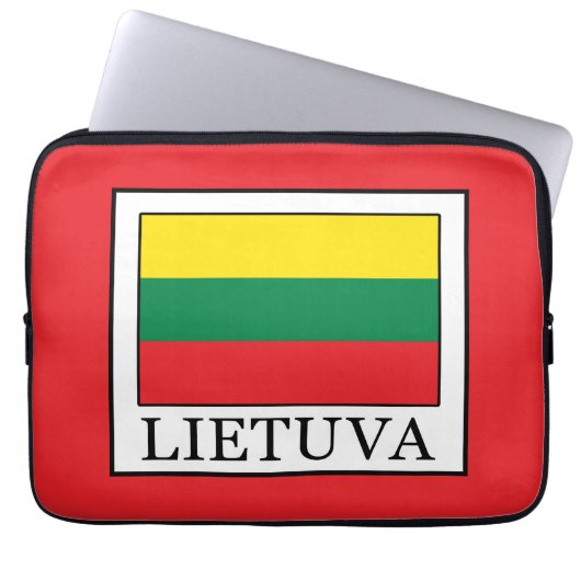 Lietuva Laptopschutzhülle (Vorderseite)