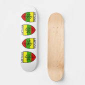 Lietuva, Lettland, latvija Symbol Skateboard (Vorderseite)