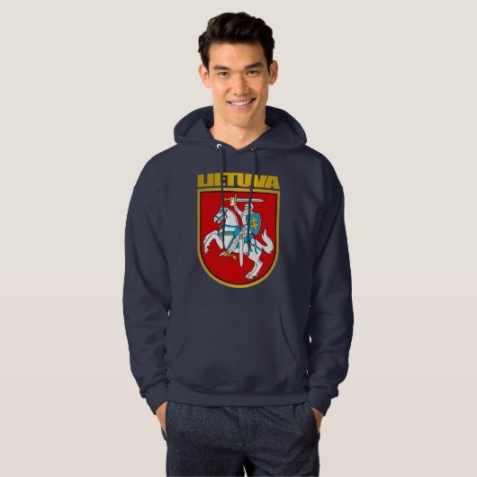 Lietuva (Litauen) COA Hoodie (Vorne ganz)