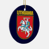 Lietuva (Litauen) COA Keramik Ornament (Rechts)