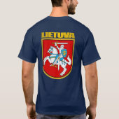 Lietuva (Litauen) COA T-Shirt (Rückseite)