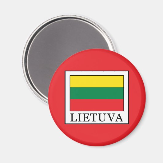 Lietuva Magnet (Vorderseite/Rückseite)