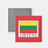 Lietuva Magnet (Vorderseite/Rückseite)