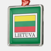 Lietuva Ornament Aus Metall (Links)