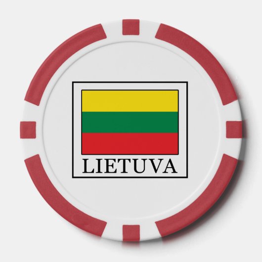 Lietuva Pokerchips (Vorderseite)