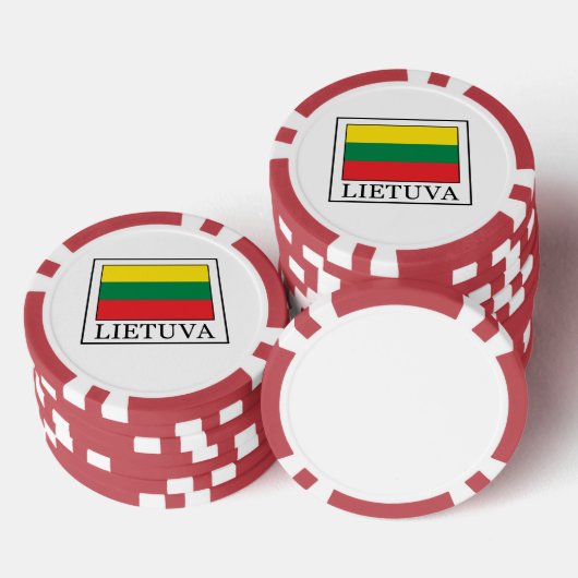 Lietuva Pokerchips (Stapel)