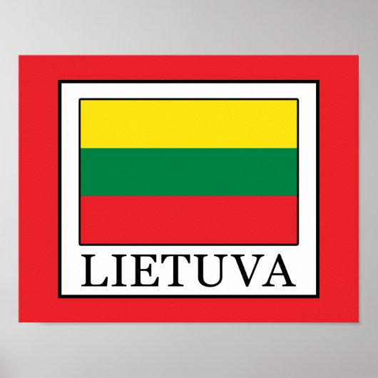 Lietuva Poster (Vorne)