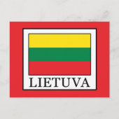 Lietuva Postkarte (Vorderseite)