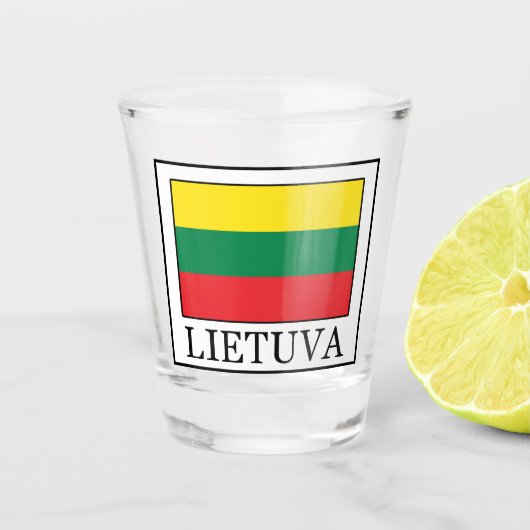 Lietuva Schnapsglas (Vorderseite)