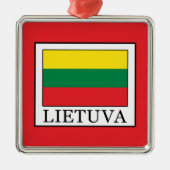 Lietuva Silbernes Ornament (Vorne)