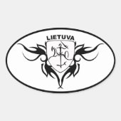 Lietuva Vytis Sticker (Vorderseite)