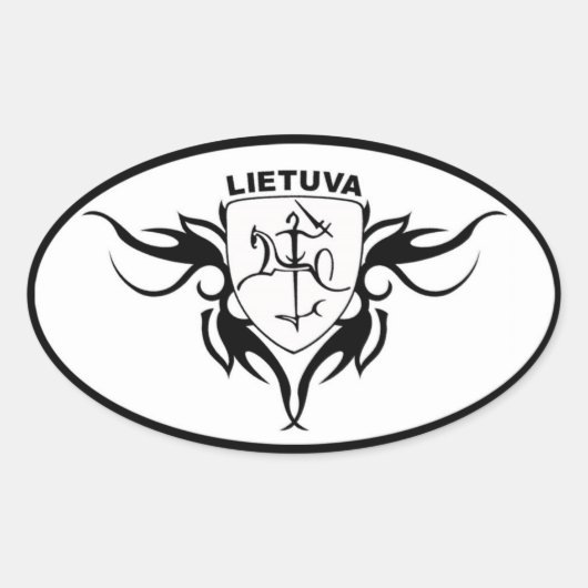Lietuva Vytis Sticker (Vorderseite)