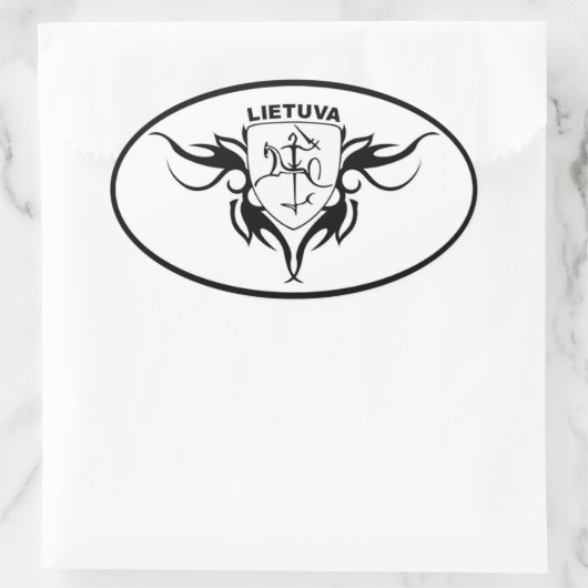 Lietuva Vytis Sticker (Tasche)