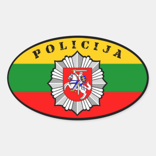 Lietuvos Policija Sticker (Vorderseite)