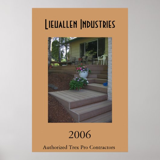 Lieuallen Industries Poster (Vorne)