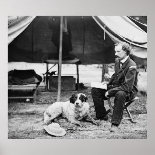 Lieutenant Georger Custer FotographVirginia Poster