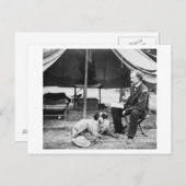 Lieutenant Georger Custer FotographVirginia Postkarte (Vorne/Hinten)