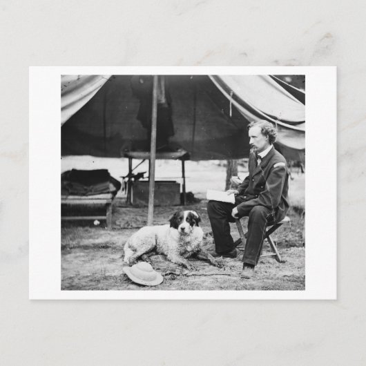 Lieutenant Georger Custer FotographVirginia Postkarte (Vorderseite)