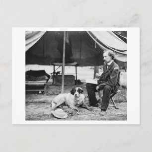 Lieutenant Georger Custer FotographVirginia Postkarte