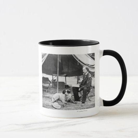 Lieutenant Georger Custer FotographVirginia Tasse (Rechts)