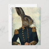 Lieutenant Hare 2 Postkarte (Vorne/Hinten)