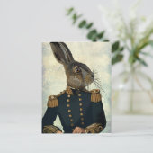 Lieutenant Hare 2 Postkarte (Stehend Vorderseite)
