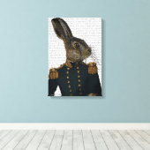 Lieutenant Hare Leinwanddruck (Insitu (Holzboden))