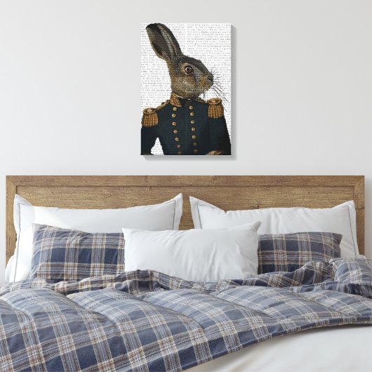 Lieutenant Hare Leinwanddruck (Insitu (Schlafzimmer))