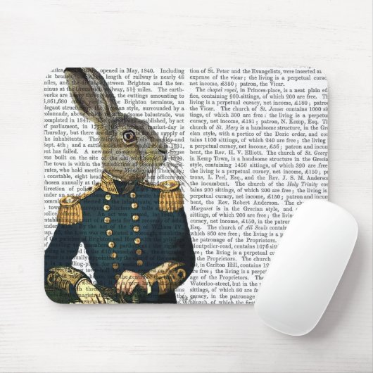 Lieutenant Hare Mousepad (Mit Mouse)