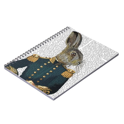 Lieutenant Hare Notizblock (Linke Seite)