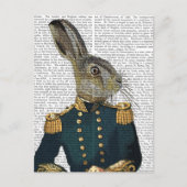 Lieutenant Hare Postkarte (Vorderseite)