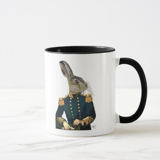 Lieutenant Hare Tasse (Rechts)